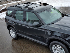 BrightLines Customized Crossbars Roof Racks Compatible with 2021-2023 Ford Bronco Sport Base & Big Bend Models for Kayak Luggage Ski Bike Carrier
