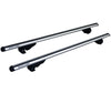 BrightLines Roof Racks Cross Bars and Ski Rack Combo Compatible for Cadillac SRX 2004-2015