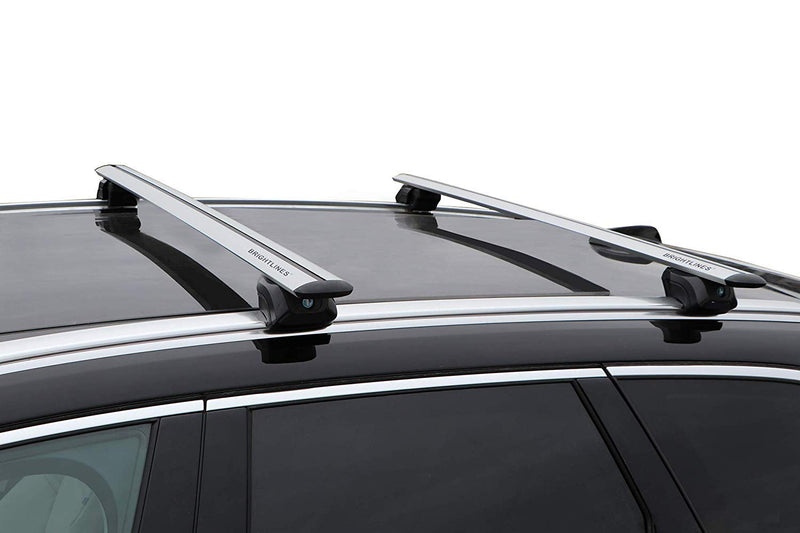 BRIGHTLINES Roof Rack Cross Bars Compatible with 2016-2018 Lincoln MKX and  2019 Nautilus