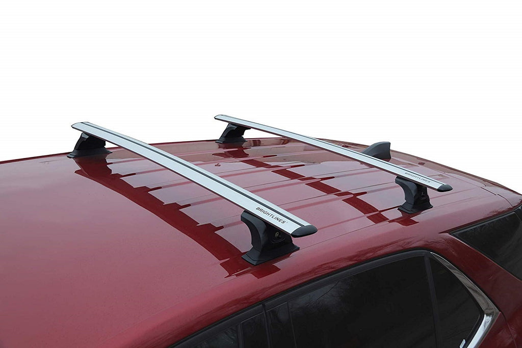 BRIGHTLINES Roof Rack Cross Bars Compatible with Chevy Equinox Without Roof Rail 2018-2019 - ASG AUTO SPORTS