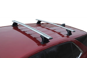 BRIGHTLINES Roof Rack Cross Bars and Ski Rack Combo Compatible with Chevy Equinox Without Roof Rail 2018-2019 - ASG AUTO SPORTS