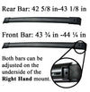 BrightLines Roof Rack Crossbars Replacement For Honda Odyssey 1999-2004