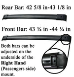 BrightLines Roof Rack Crossbars Replacement For Honda Odyssey 2005-2010