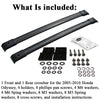 BrightLines Roof Rack Crossbars Replacement For Honda Odyssey 2005-2010