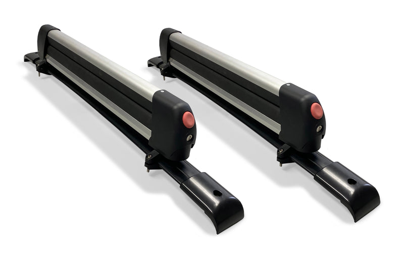 BrightLines Roof Rack Crossbars and Ski Rack Combo Replacement For Honda Odyssey 2005-2010 (4 pairs skis or 2 snowboards)