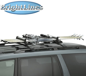 BrightLines Roof Rack Crossbars Replacement For Honda Pilot 2003-2008