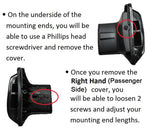 BrightLines Roof Rack Crossbars and Kayak Rack Combo Replacement for Honda CRV 2012-2016