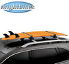 BrightLines Lockable Steel Roof Rack Crossbars Compatible with Nissan Rogue 2008-2013