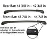 BrightLines Roof Rack Crossbars Kayak Rack Combo Replacement for Toyota RAV4 2013-2018