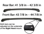 BrightLines Roof Rack Crossbars Kayak Rack Combo Replacement for Toyota RAV4 2013-2018