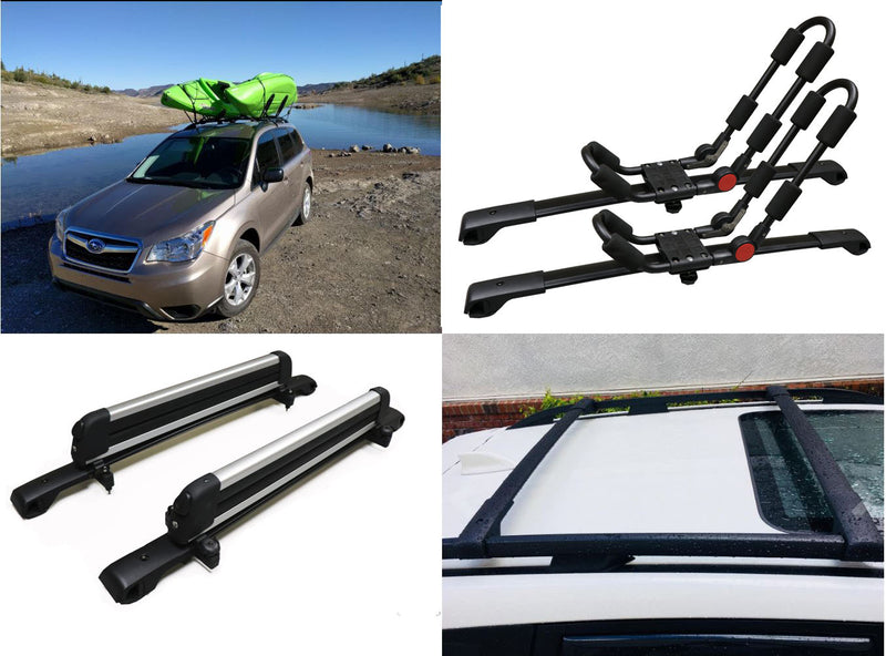 BrightLines 2019-2020 Subaru Forester Roof Rack Aero Crossbars - ASG AUTO SPORTS