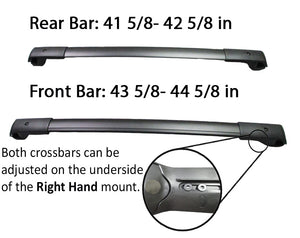 BrightLines Roof Rack Crossbars Replacement For Subaru Forester 2014-2018 - ASG AUTO SPORTS