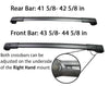 BrightLines Roof Racks Crossbars and Ski Snowboard Racks Combo Replacement For Subaru Forester 2014-2018 (4 pairs skis or 2 snowboards) - ASG AUTO SPORTS