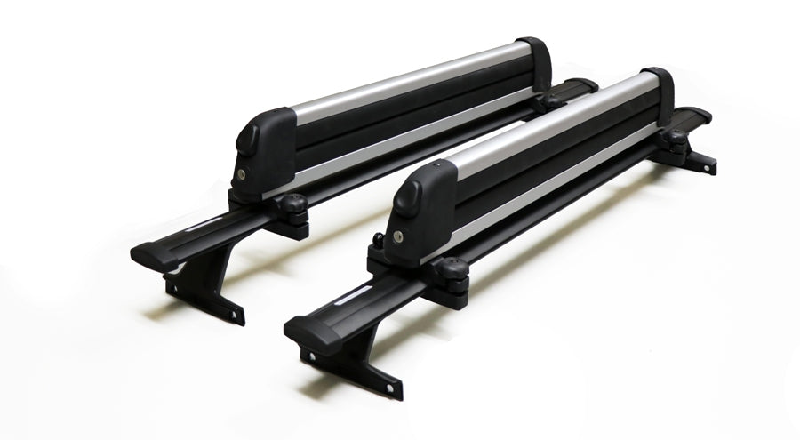 BrightLines Chevy Traverse Roof Racks Cross Bars Crossbars Ski Rack Combo 2018-2020 (4 pairs skis or 2 snowboards) - ASG AUTO SPORTS
