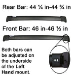 BrightLines Roof Rack Crossbars Kayak Rack Combo Replacement For Hyundai Santa Fe 2013-2018