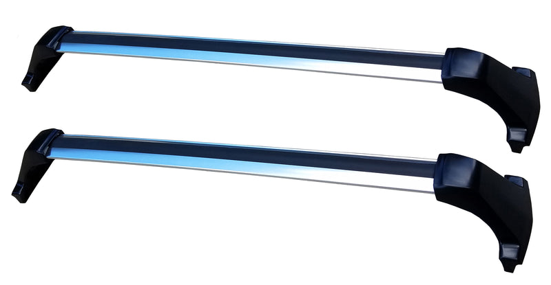 BrightLines Roof Rack Crossbars Ski Rack Combo Compatible for  Cadillac XT5 2017-2025 (4 pairs skis or 2 snowboards)