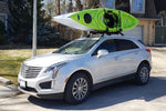 BrightLines Roof Rack Crossbars Kayak Rack Combo Compatible for Cadillac XT5 2017-2025