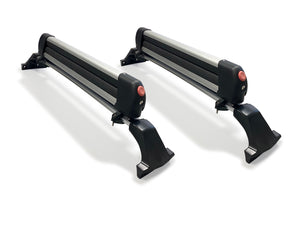 BrightLines Roof Rack Crossbars Ski Rack Combo Compatible for  Cadillac XT5 2017-2023 (4 pairs skis or 2 snowboards)