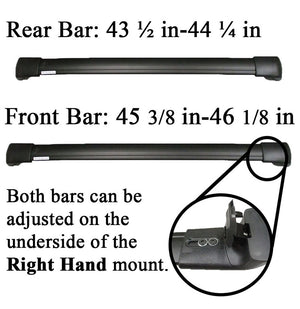 BrightLines Hyundai Tucson Roof Rack Crossbars 2016-2020 - ASG AUTO SPORTS