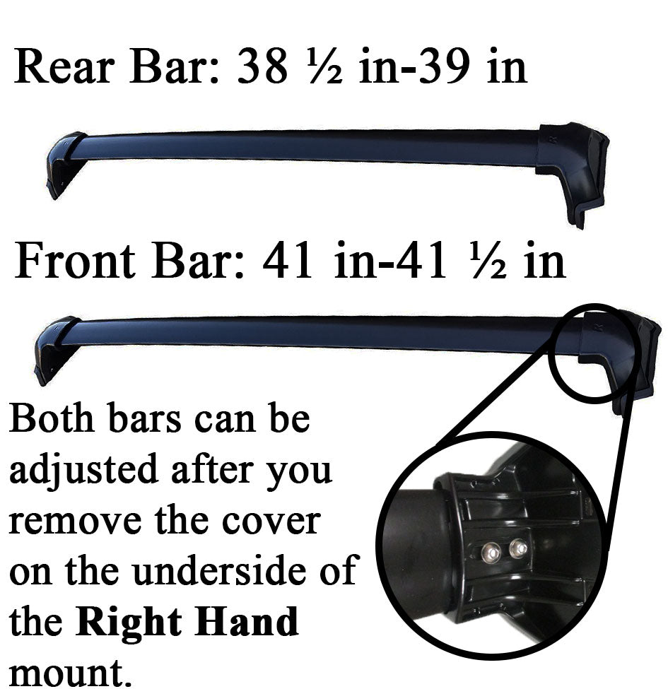 Brightlines Roof Rack Crossbar Cross Bar Replacement for Honda CRV