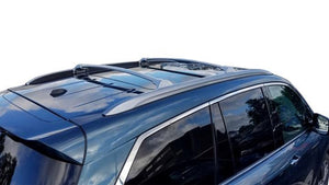 BrightLines Roof Racks Cross Bars Crossbars Compatible with 2016-2020 Honda Pilot in Silver - ASG AUTO SPORTS