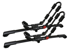 BrightLines Roof Rack Aero Crossbars and Kayak Rack Combo Compatible with 2019-2024 Subaru Forester