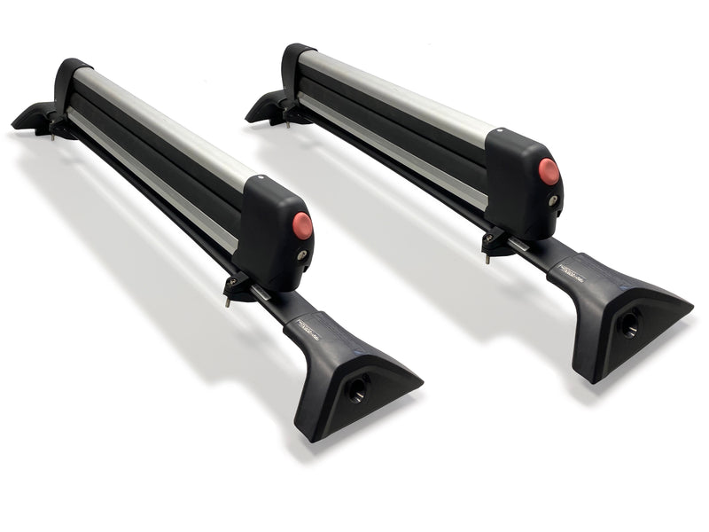 BRIGHTLINES Crossbars Roof Rack and Ski Rack Combo Replacement for 2019-2023 Toyota Rav4 LE XLE Limited (Up to 4 pairs skis or 2 snowboards)