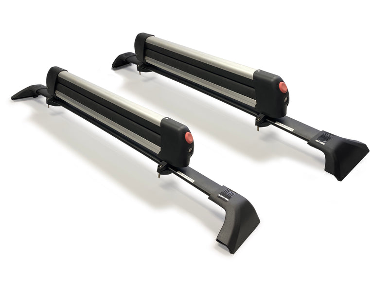 BRIGHTLINES Crossbars Roof Racks and Ski Rack Combo Replacement for Toyota Highlander 2020-2023 (Up to 6 pairs of skis or 4 snowboards)