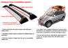 BRIGHTLINES Crossbars Roof Racks Replacement for Toyota Highlander 2020-2023 for Kayak Luggage ski Bike Carrier