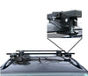 BrightLines Lockable Steel Roof Rack Crossbars Kayak Rack Combo Compatible with Suzuki SX4 Hatchback 2007-2013