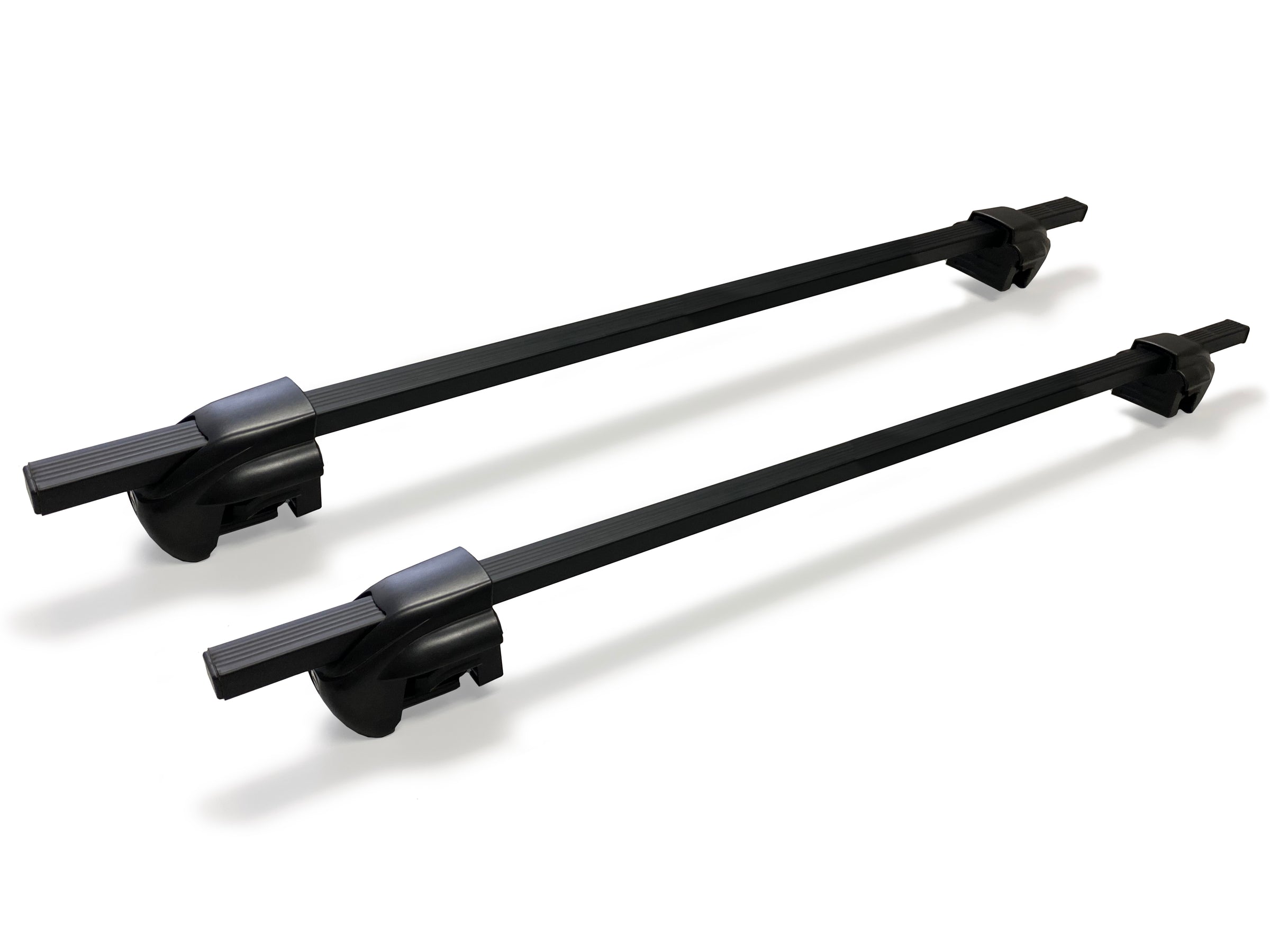 BrightLines Lockable Steel Roof Rack Crossbars Compatible with Suzuki