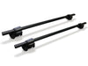 BrightLines Lockable Steel Roof Rack Crossbars Compatible with Chrysler Aspen 2007-2009