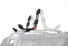 BrightLines Lockable Steel Roof Rack Crossbars Kayak Rack Combo Compatible with Nissan Murano 2003-2014