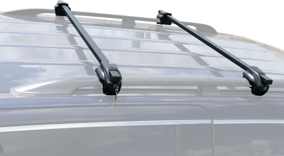 BrightLines Hyundai Elantra Wagon Roof Rack Crossbars 1996-2000 Lockable Steel - ASG AUTO SPORTS