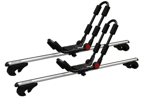 BrightLines Roof Racks Cross Bars Kayak Rack Combo Compatible with 2009-2015 Honda Pilot - ASG AUTO SPORTS