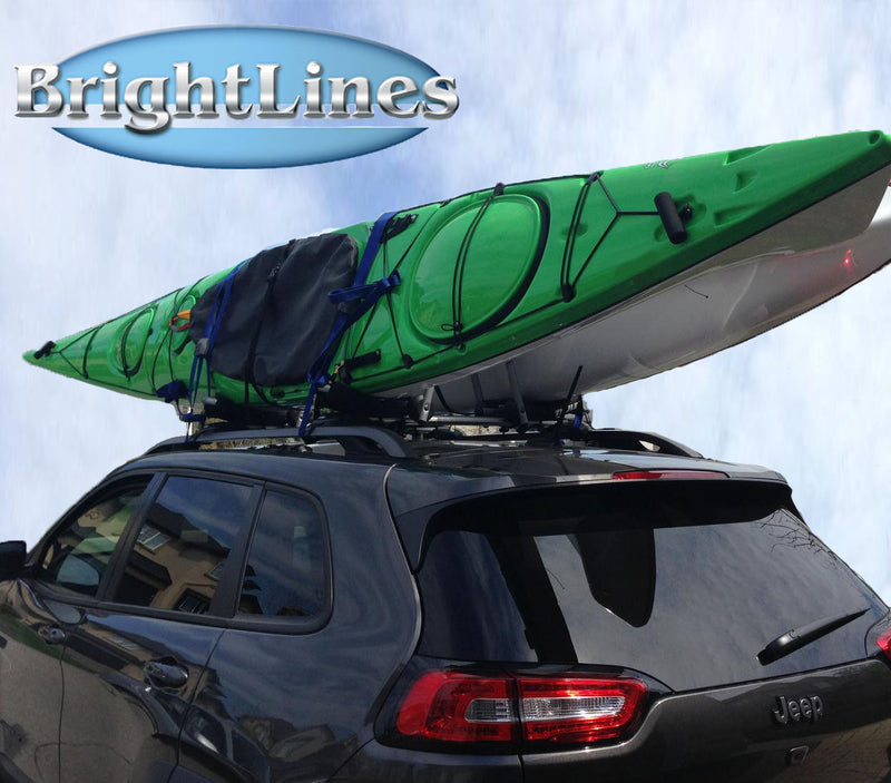 Roof Rack Heavy Duty 300 LBS Cross Bars Compatible With 2014-2023