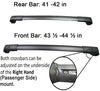 BrightLines Jeep Cherokee Roof Rack Crossbars 2014-2020 - ASG AUTO SPORTS