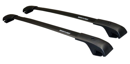 BRIGHTLINES Customized Roof Rack Crossbars Compatible with 2019-2024 Mercedes Benz GLE 350 (Non-Panoramic sunroof)