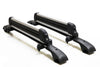 BrightLines Customized Crossbars Roof Racks Ski Rack Combo Compatible with 2021-2025 Ford Bronco Sport Base & Big Bend Models (Up to 4 pairs of Skis or 2 Snowboards)