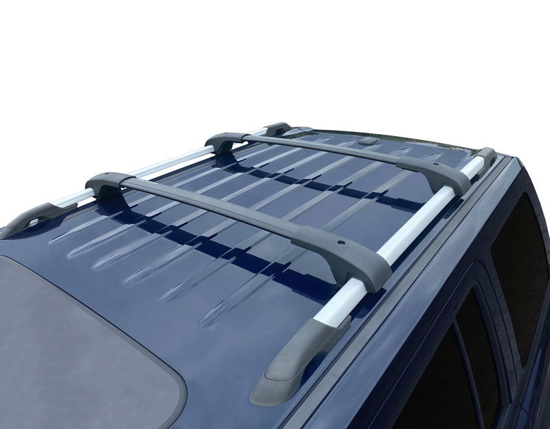 BrightLines Aero Roof Rack Crossbars Compatible with Jeep Patriot 2007-2017