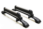 BRIGHTLINES Customized Roof Rack Crossbars Ski Rack Combo Compatible with 2019-2025 Mercedes Benz GLE 350 (Non-Panoramic sunroof)