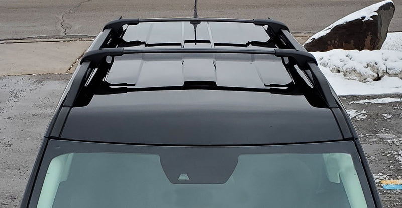 BrightLines Customized Crossbars Roof Racks Compatible with 2021-2025 Ford Bronco Sport Base & Big Bend Models for Kayak Luggage Ski Bike Carrier