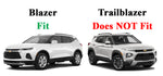 BRIGHTLINES Roof Rack Cross Bars Compatible with Chevy Blazer 2019-2025