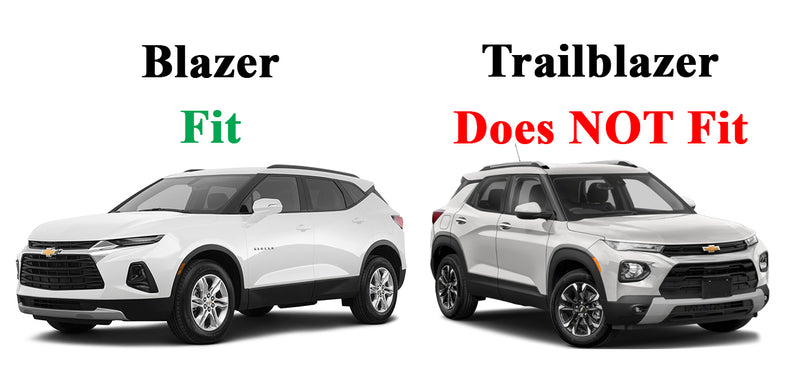 BRIGHTLINES Roof Rack Cross Bars Compatible with Chevy Blazer 2019-2025