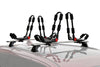 BrightLines Roof Rack Crossbars and Kayak Rack Combo Compatible with 2011-2021 Jeep Grand Cherokee with Roof Black Moldings
