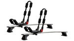 BrightLines Jeep Grand Cherokee Roof Rack Crossbars and Kayak Rack Combo 2011-2020 with Black Plastic Moldings - ASG AUTO SPORTS