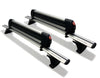 BRIGHTLINES Roof Rack Cross Bars and Ski Rack Combo Compatible with Honda CRV Without Roof Rail 2012-2024 (Up to 6 pairs Skis or 4 Snowboards)