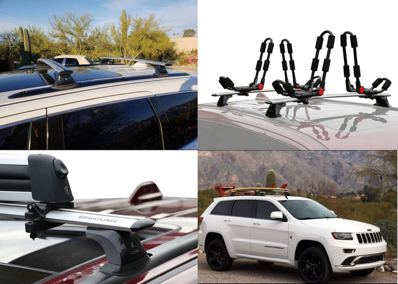 BrightLines Jeep Grand Cherokee ALTITUDE Roof Rack Crossbars 2011-2020 - ASG AUTO SPORTS