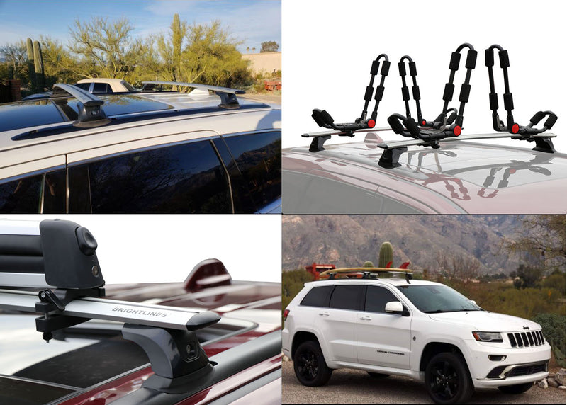 Roof Top 2017 Jeep Grand Cherokee Altitude Roof Rack Cross Bars