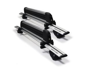BRIGHTLINES Roof Rack Cross Bars Ski Rack Combo Compatible with Volvo XC40 2019-2020 ( Up to 4 Skis or 2 Snowboards) - ASG AUTO SPORTS